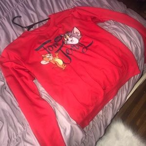 Tom and Jerry red sweater